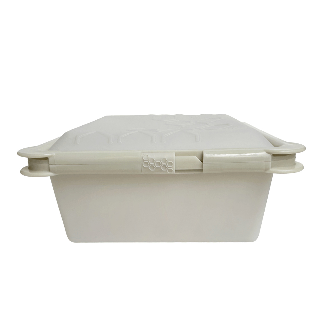 SoftShell XL Snap-Close Silicone Food Storage Container - Big Bee, Little Bee