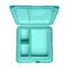 SoftShell Luncher Snap-Close Silicone Food Storage Container - Big Bee, Little Bee
