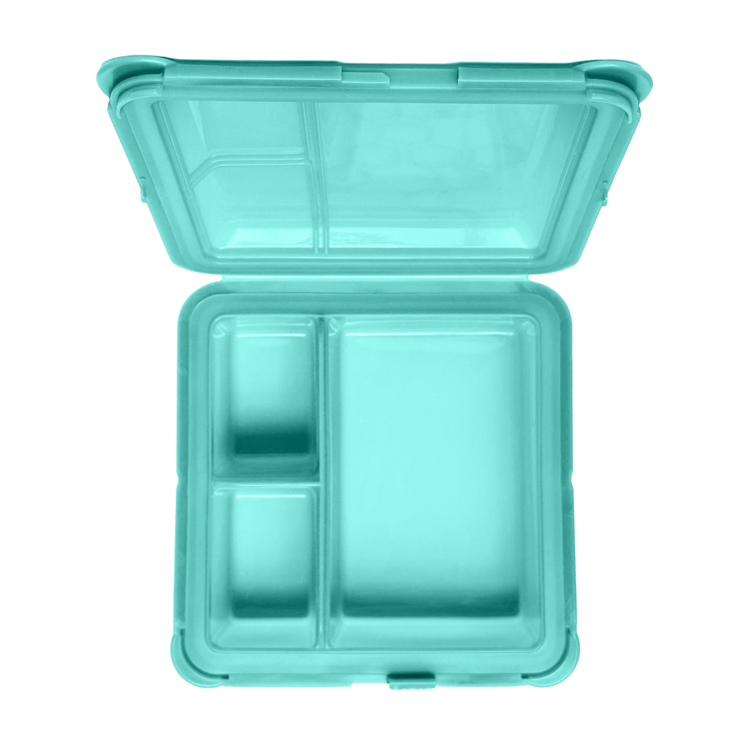SoftShell Luncher Snap-Close Silicone Food Storage Container - Big Bee, Little Bee