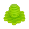 Big Bee, Little Bee ScrubBEE Original ScrubBEE Silicone Scrubber: Marigold