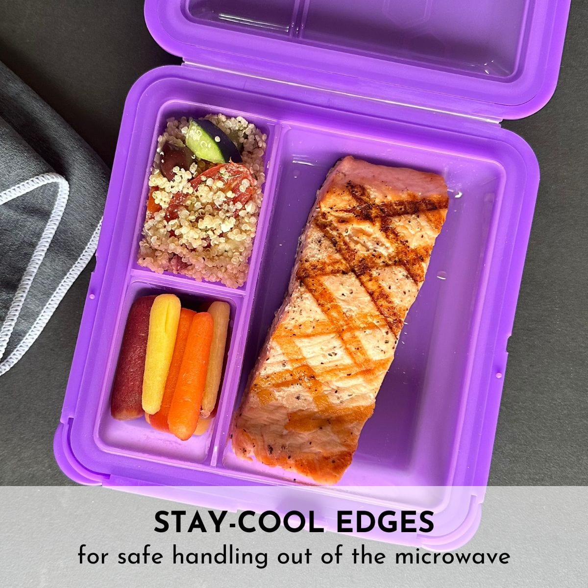 Big Bee, Little Bee SoftShell Luncher Food Storage - Thumbnail 2