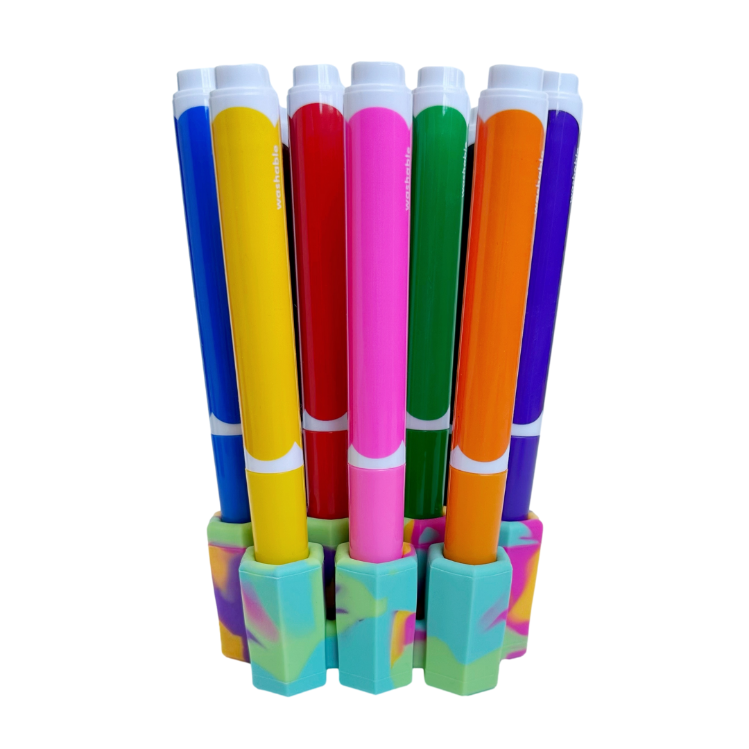 Organize Your Markers with Marker Parker Grip-Tight Coloring Organizer