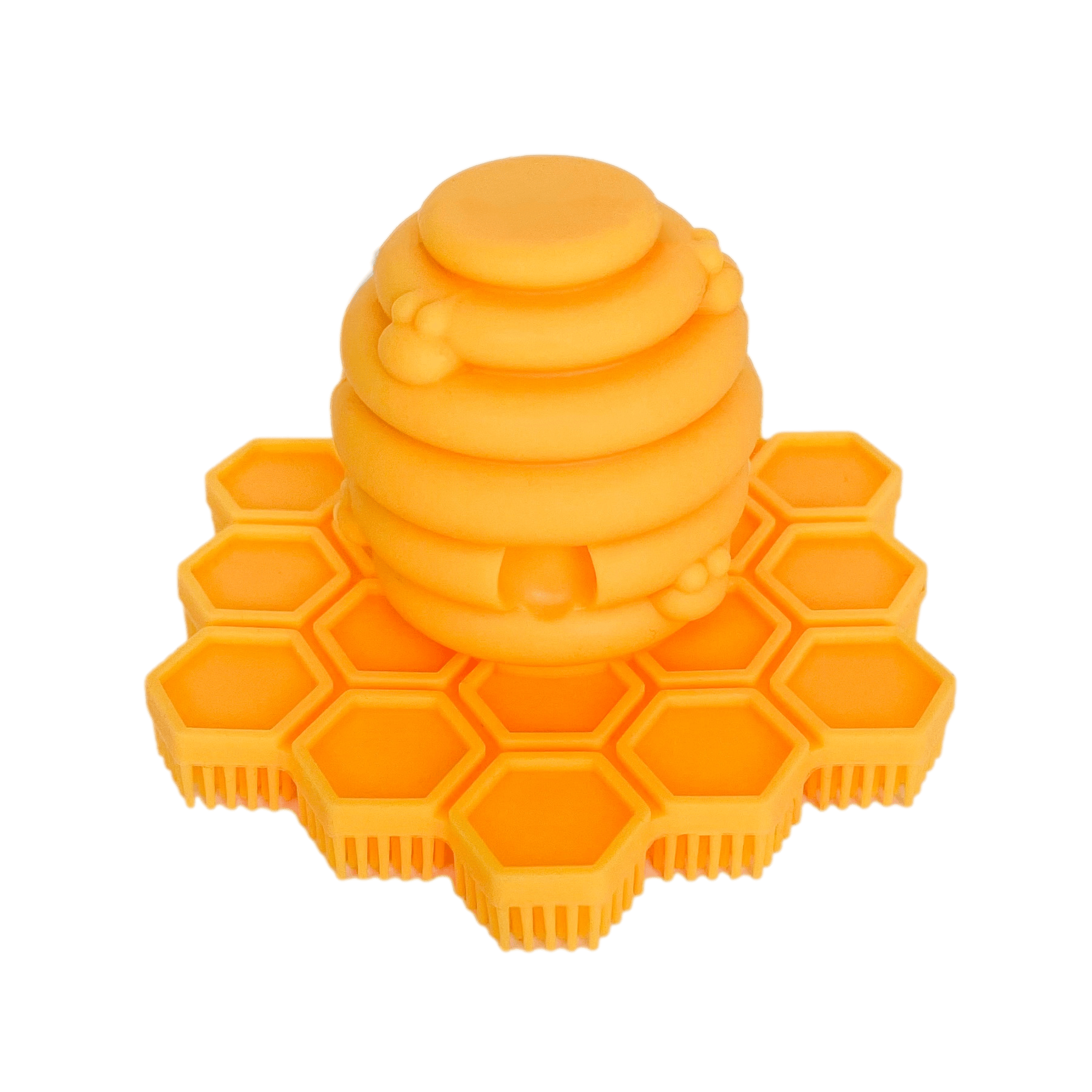 Big Bee, Little Bee ScrubBEE Original ScrubBEE Silicone Scrubber: Marigold